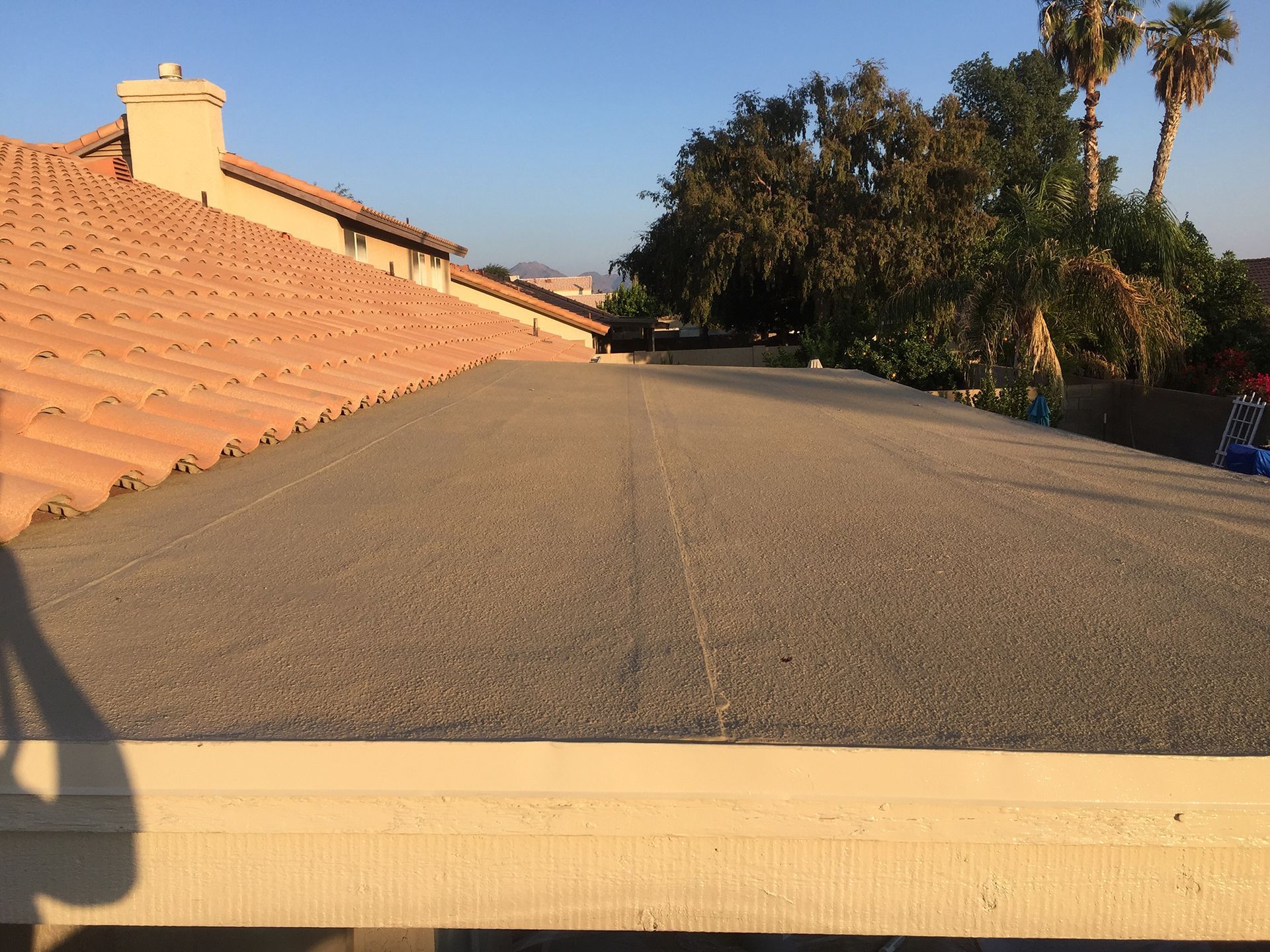 Roof coating services