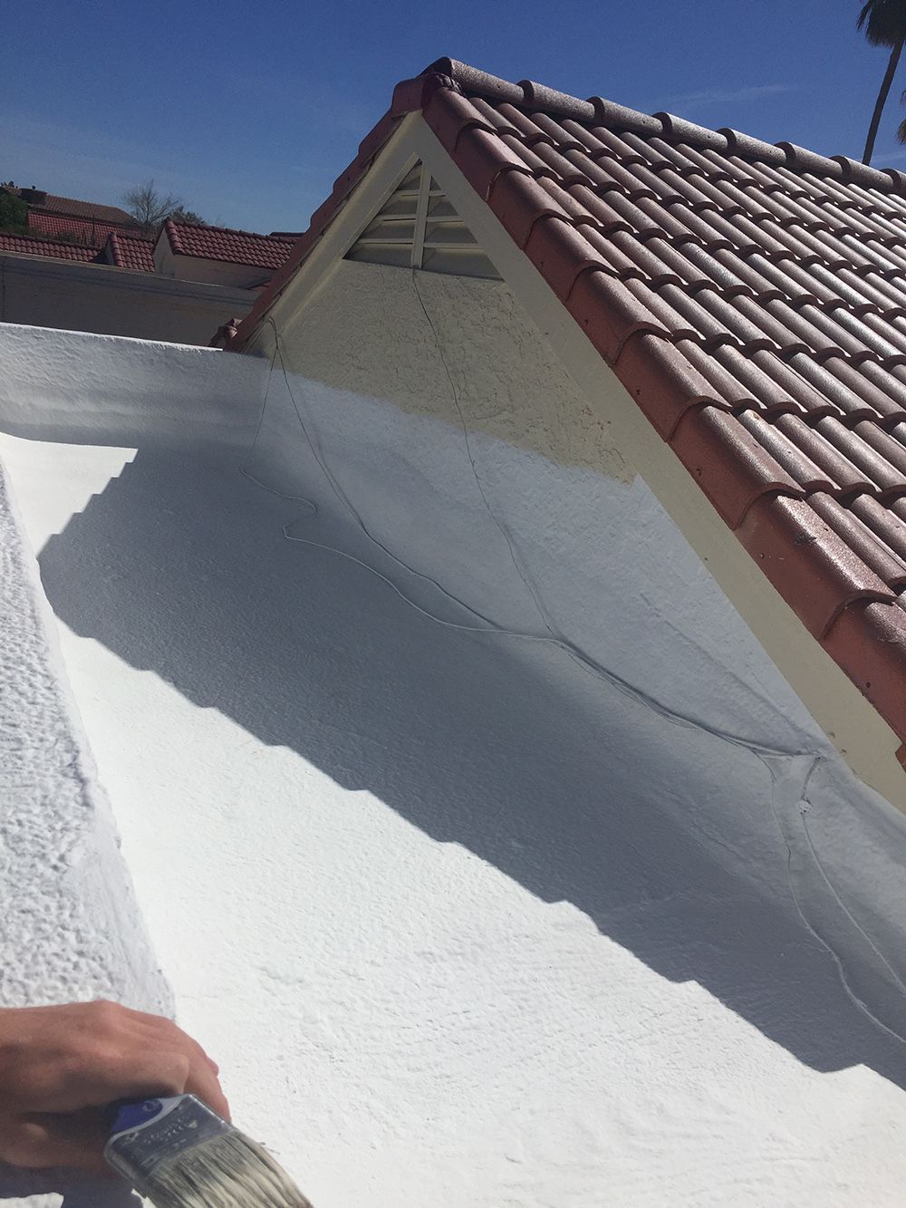 Roof coating services