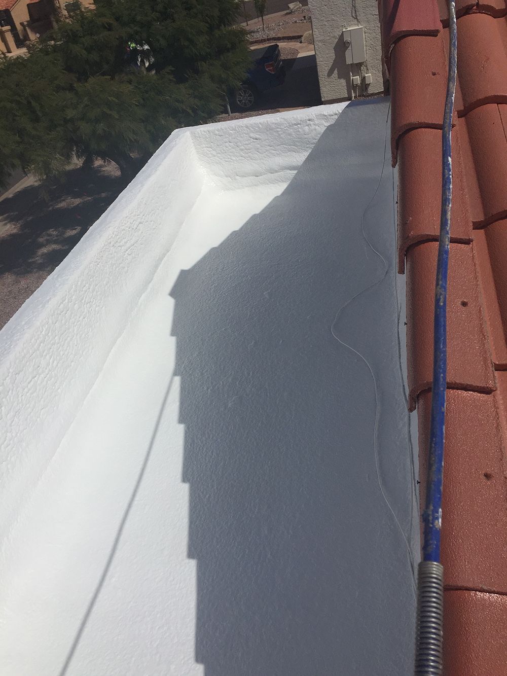 Roof coating services