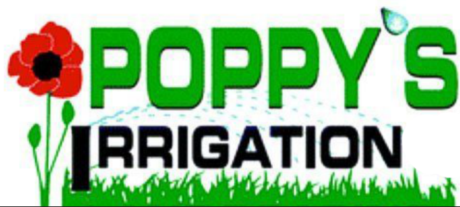 Poppy's Irrigation and Landscaping - Logo