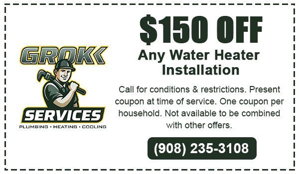 $150 OFF Any Water Heater Installation