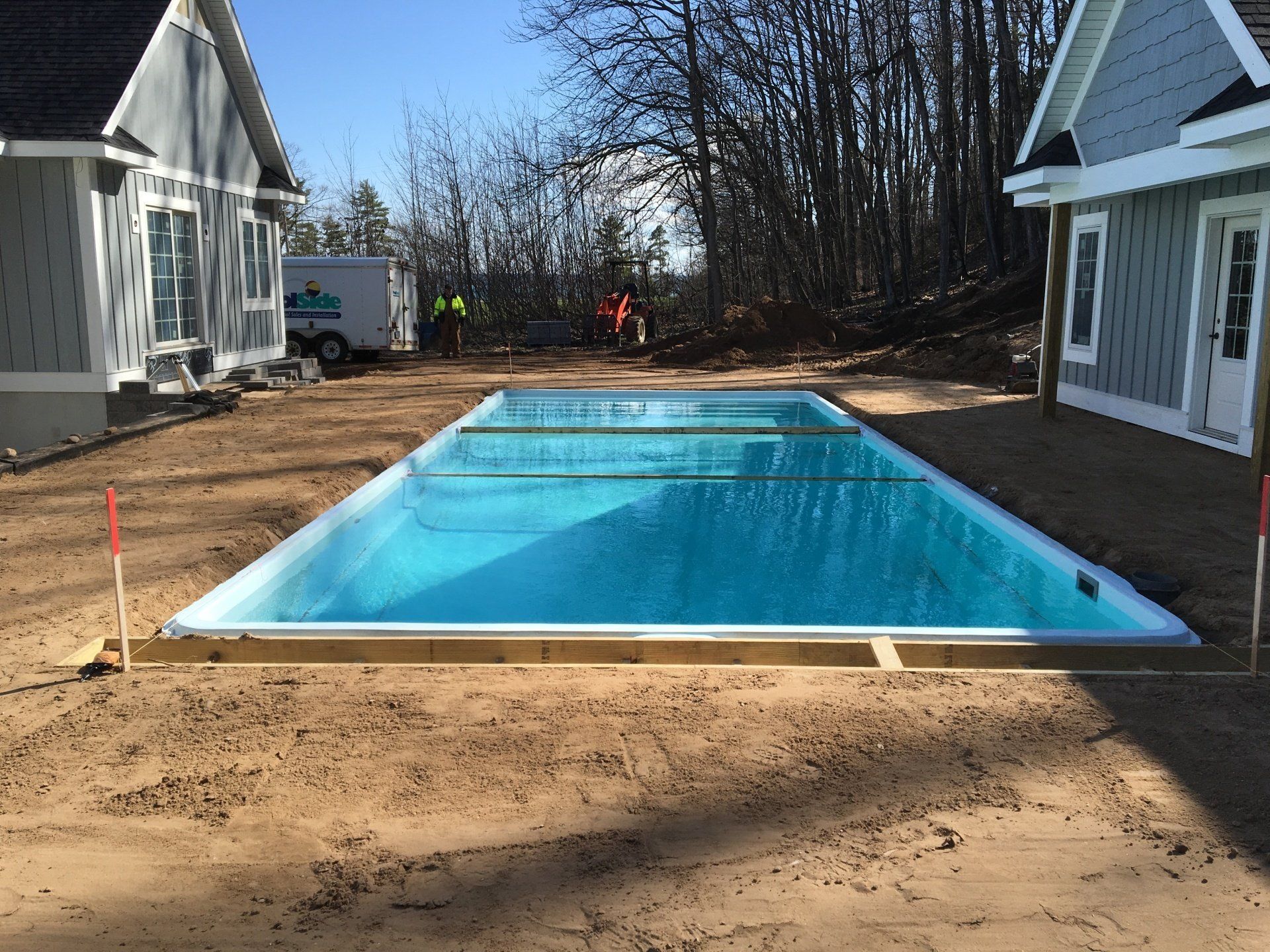 Pool installation