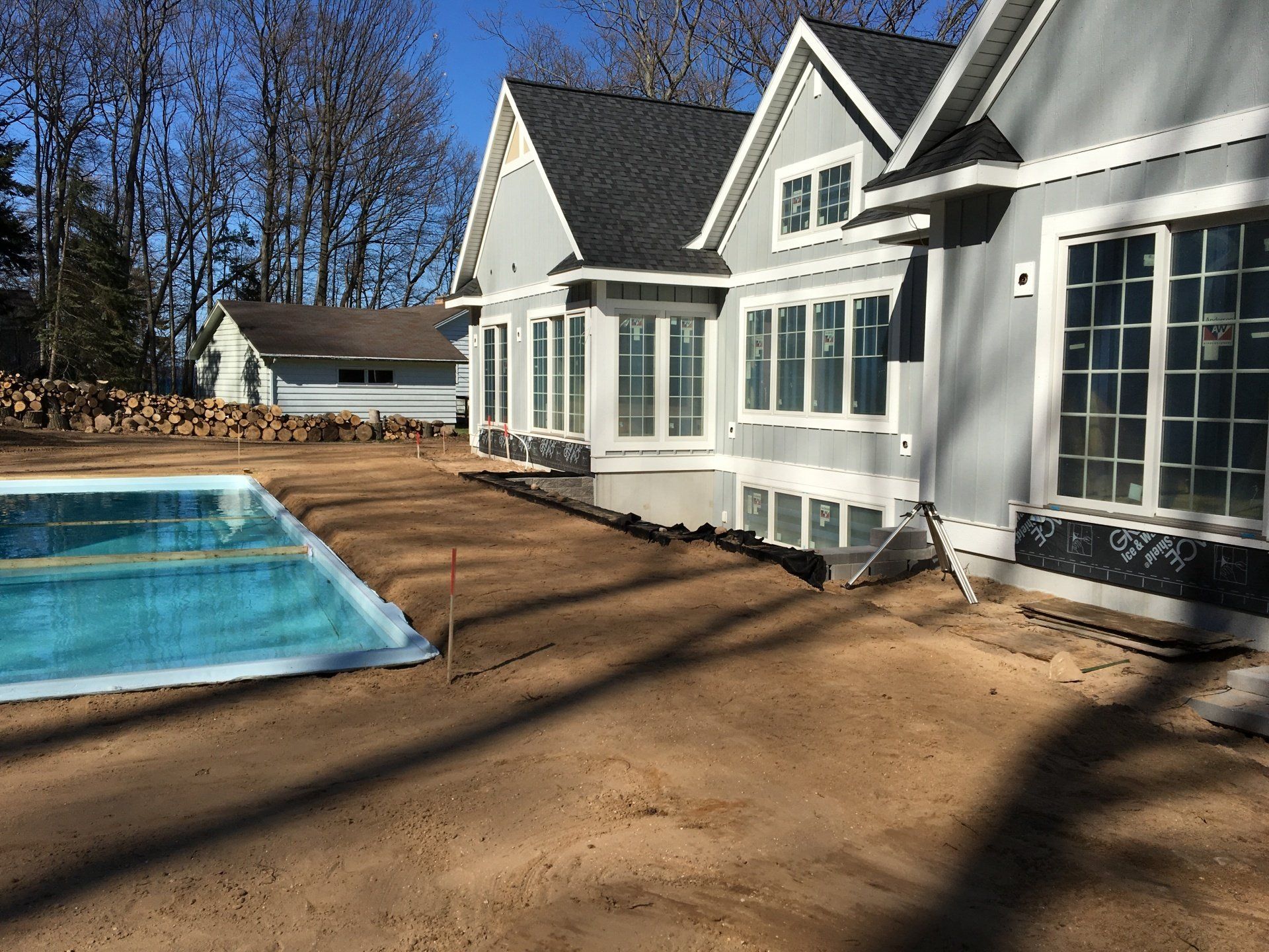 Pool installation