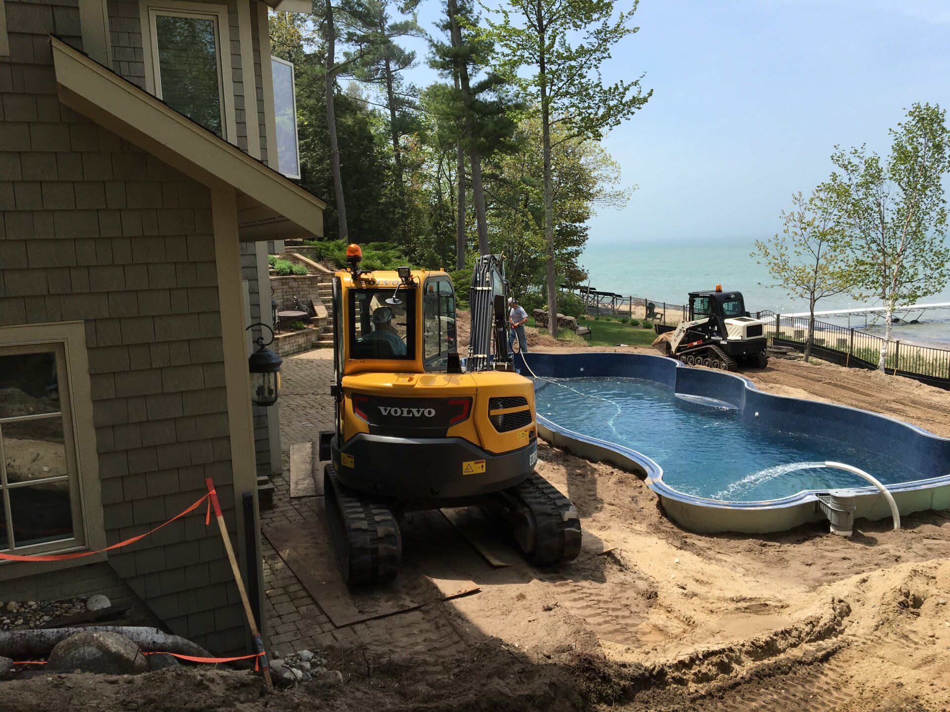 Pool installation
