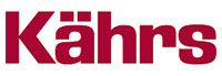 Kährs logo in dark red text on a white background.