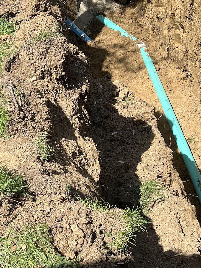 Fully-functional water line installed