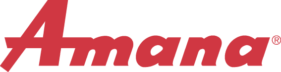 A red amarana logo on a white background