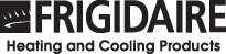 The logo for frigidaire heating and cooling products