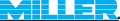 The word miller is written in blue letters on a white background.