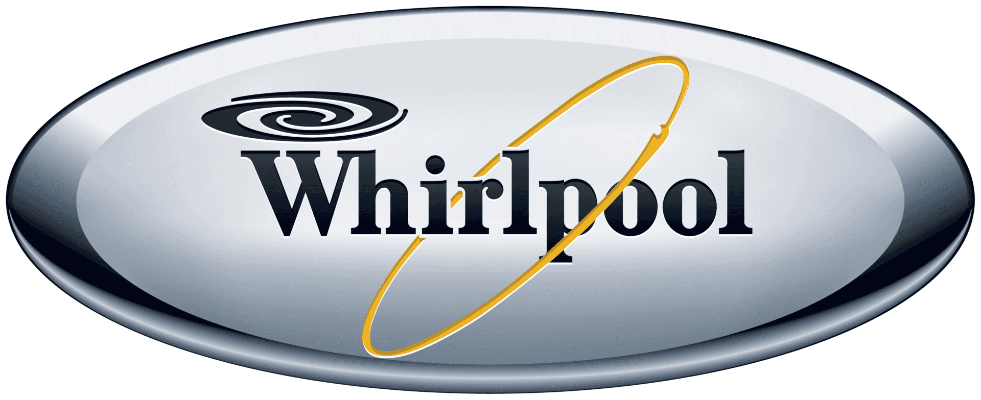 A whirlpool logo is shown on a white background