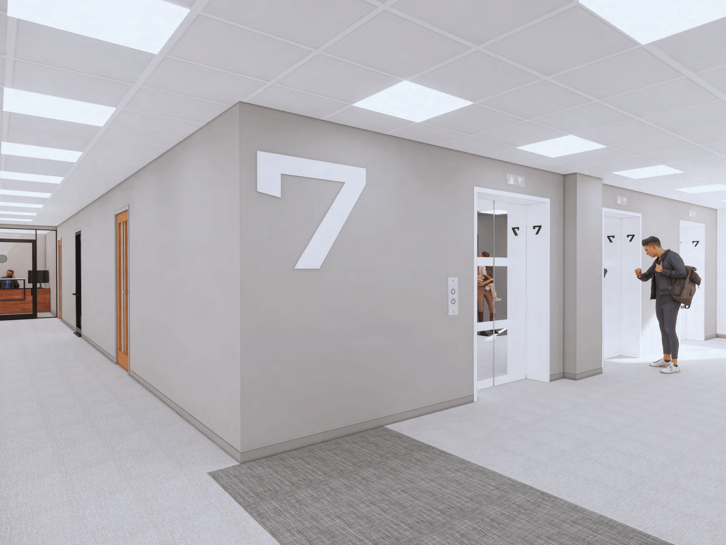 renovated lobbies Plaza Towers Springfield Property