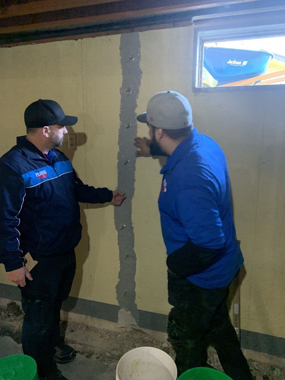 Foundation Wall Crack Repair