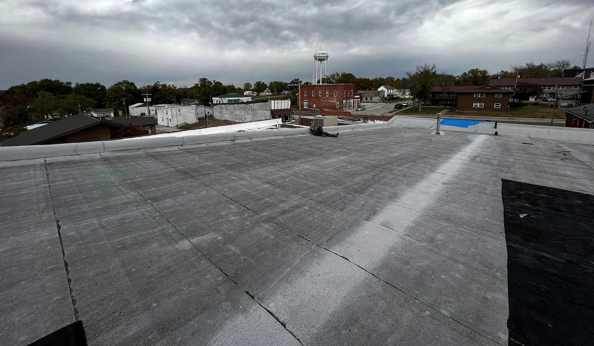 Modified flat roofs