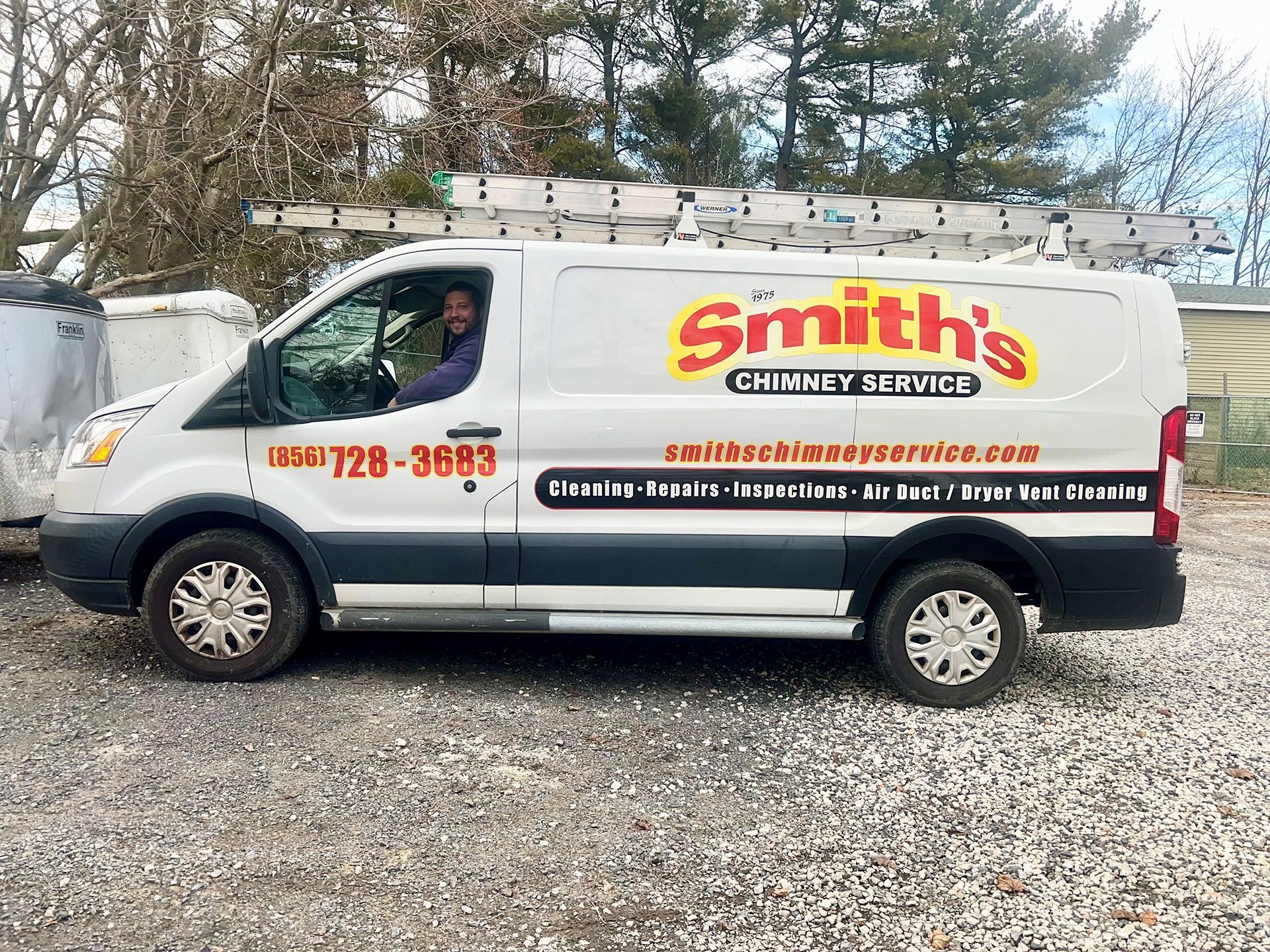 Smith's Chimney Service, LLC's van