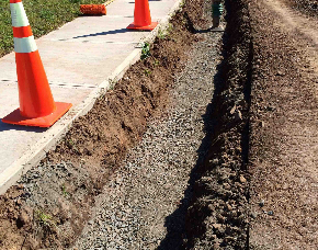 Slip Form Trench Style