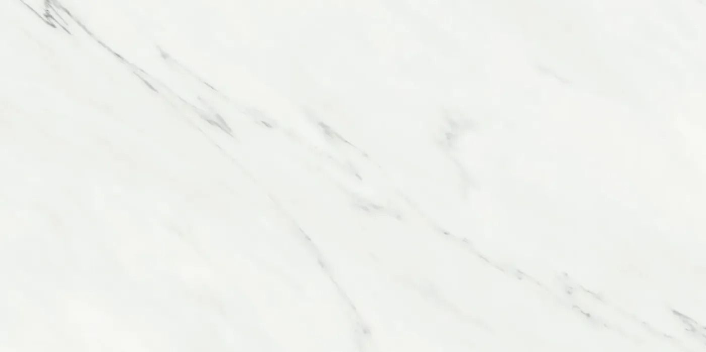 White marble surface with subtle gray veining
