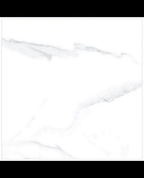 White marble tile with subtle gray veining