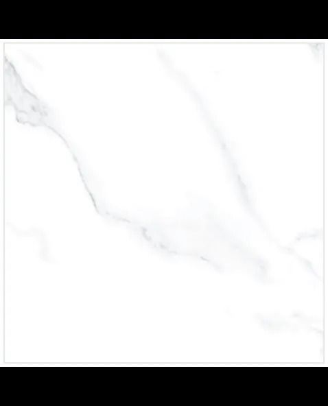 White marble tile with subtle gray veining pattern