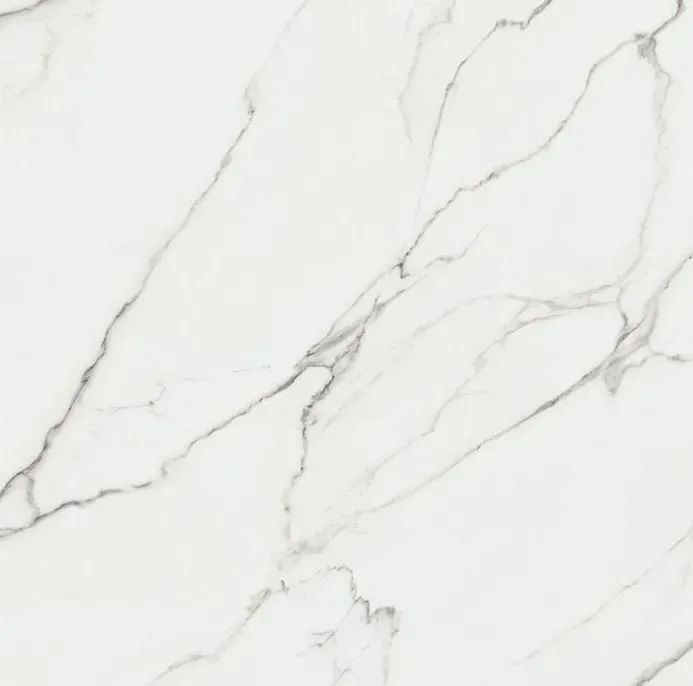 White marble tile with subtle gray veining