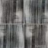 Abstract grayscale pattern with vertical streaks and faint rectangular shapes, resembling a distorted wall or curtain.