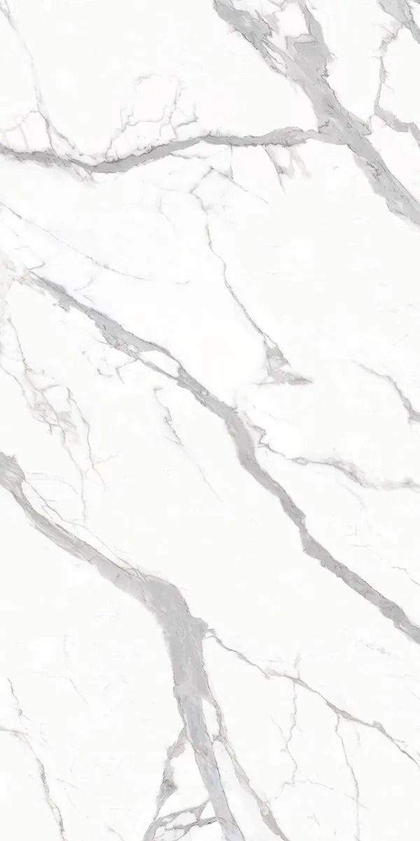 White marble surface with subtle gray veining