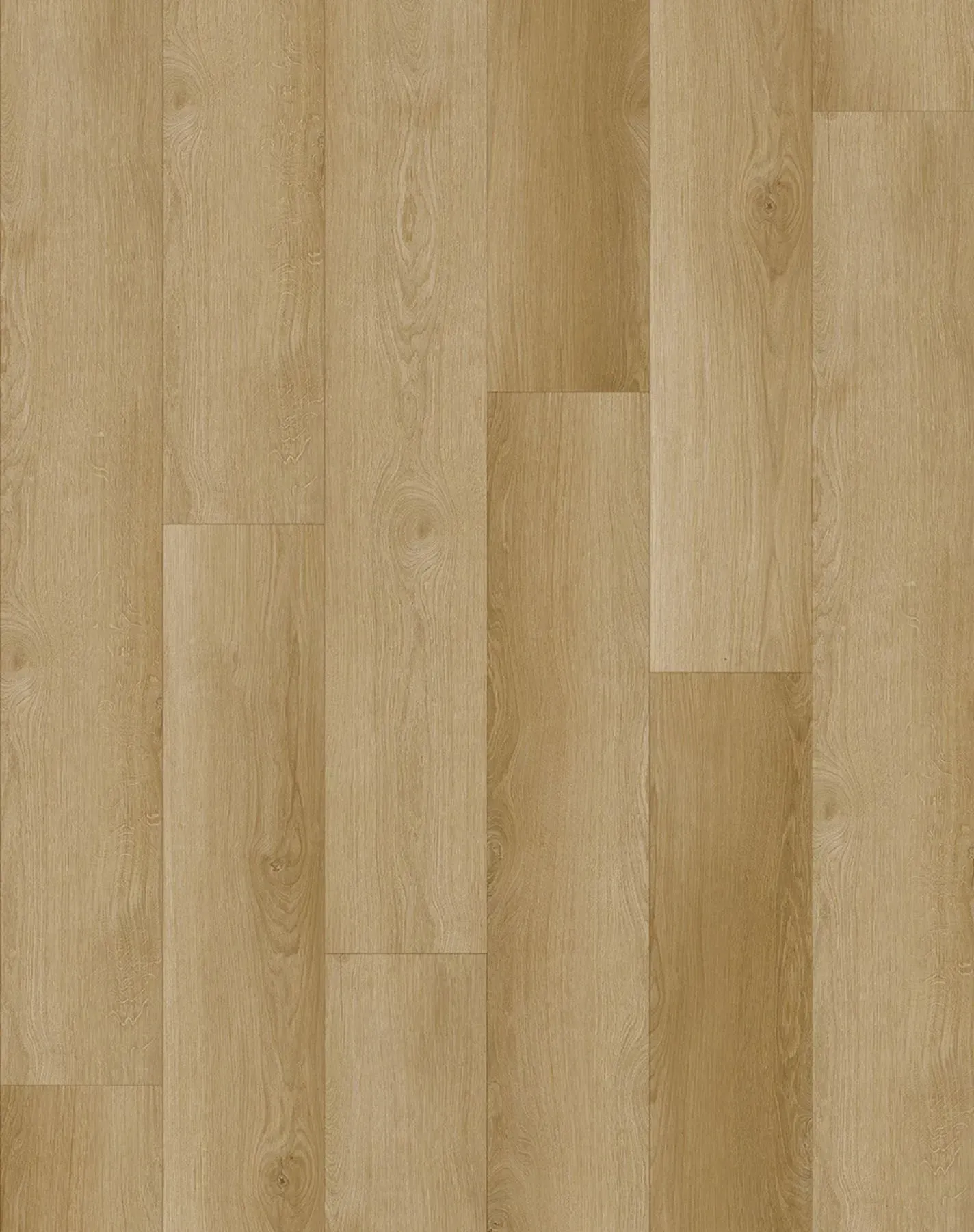 Light wood plank flooring with vertical grain patterns and varied tan tones