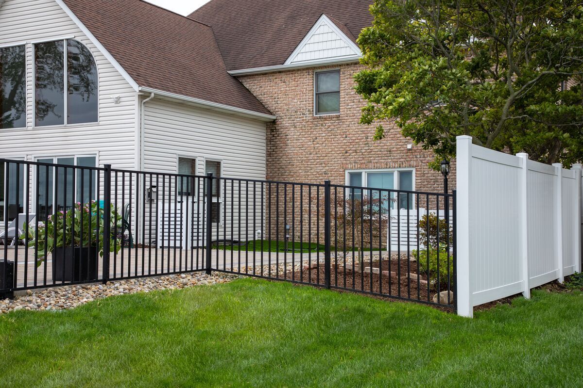 Metal fencing