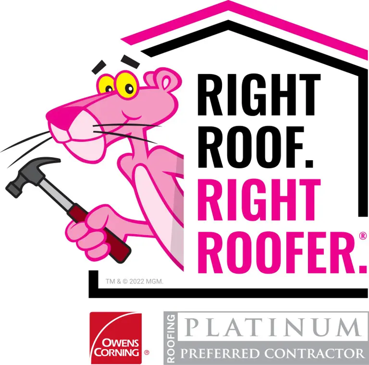Owens Corning Platinum Preferred Contractor logo