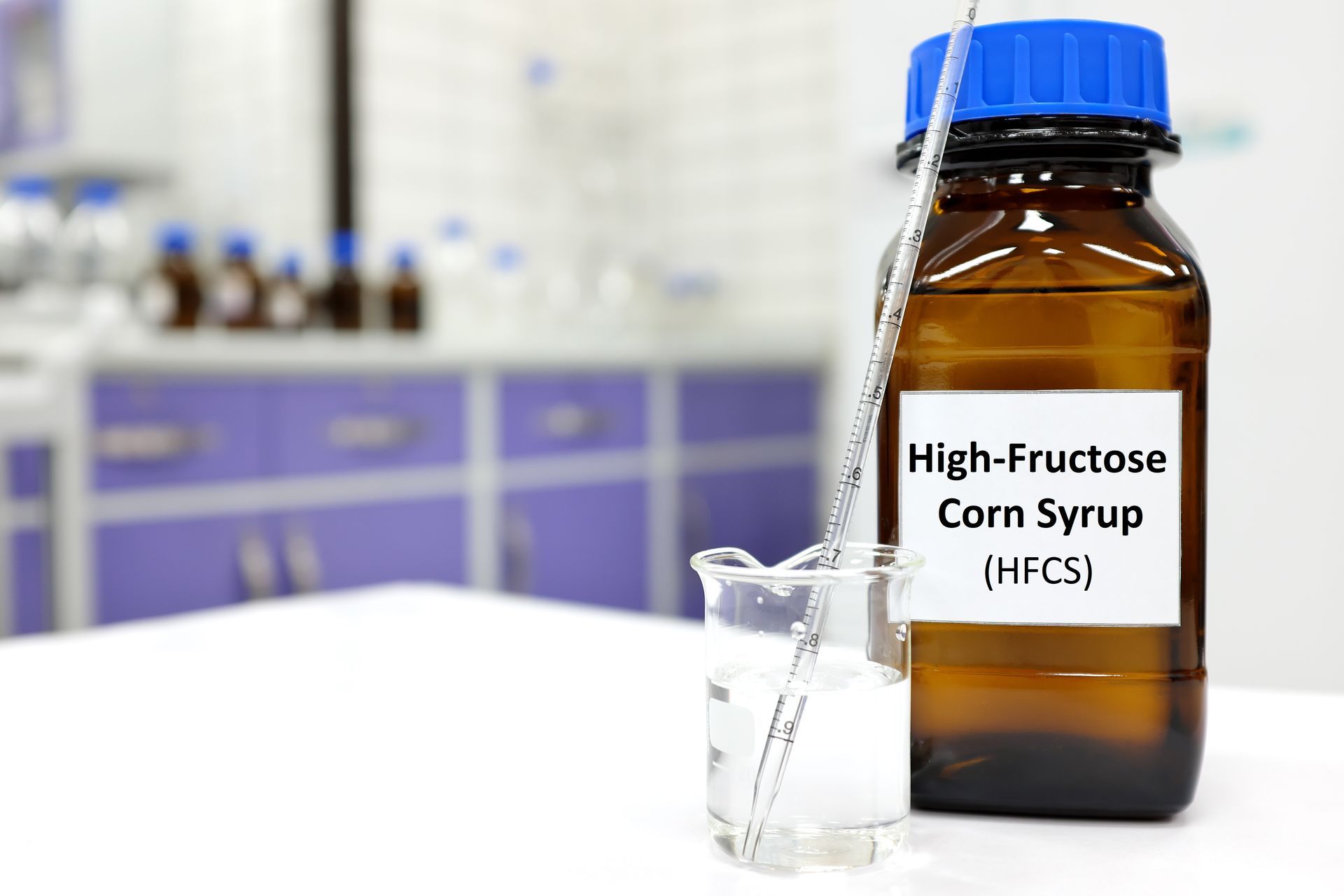 A photo of high fructose corn syrup