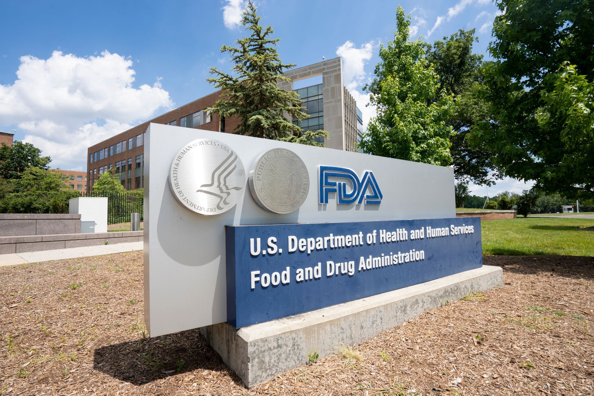 A picture of the FDA building