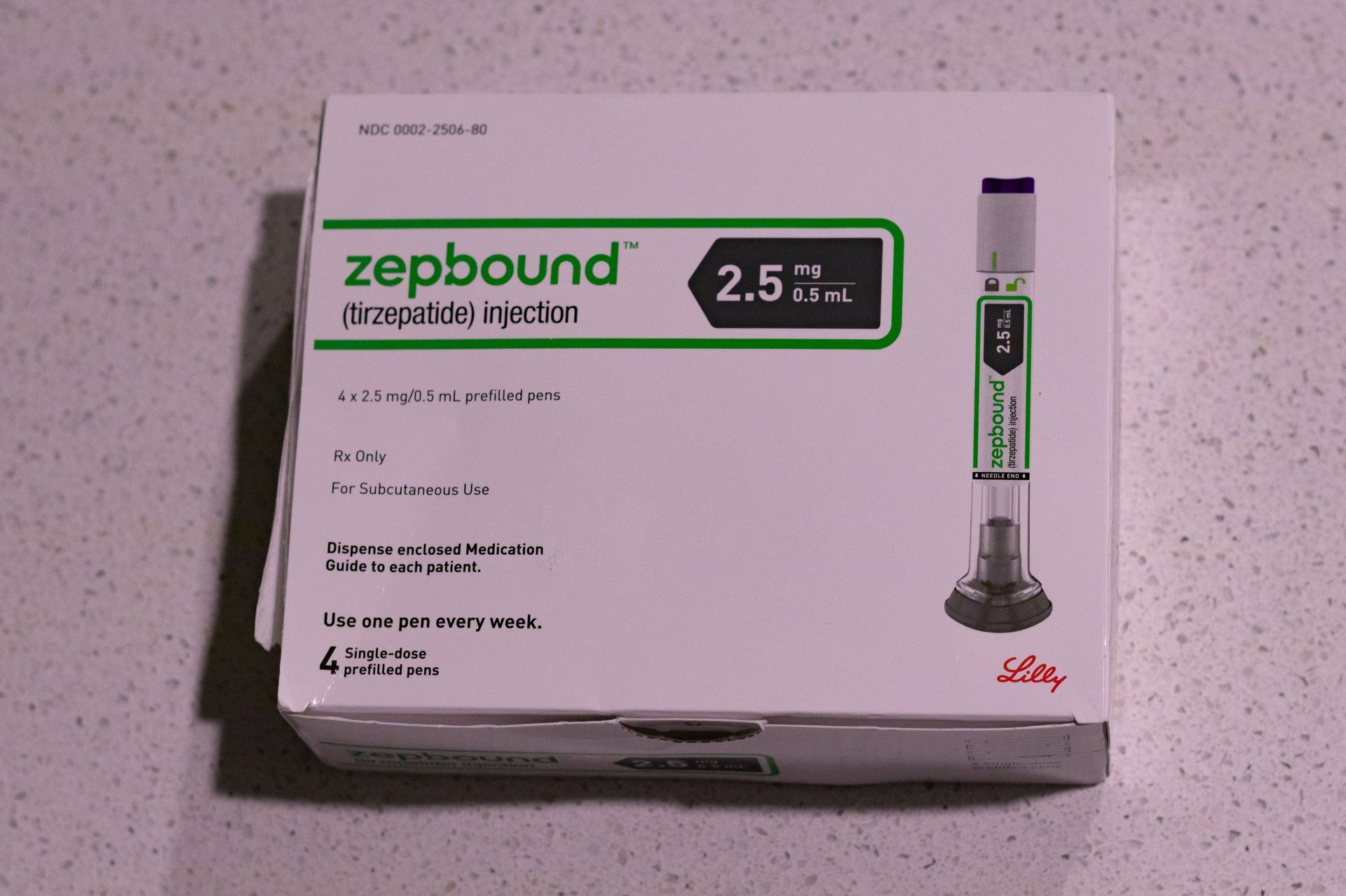 A picture of zepbound injection pens