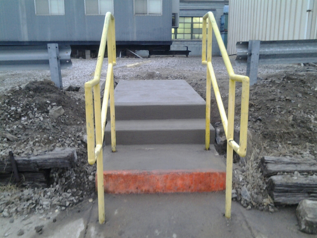 steps concrete