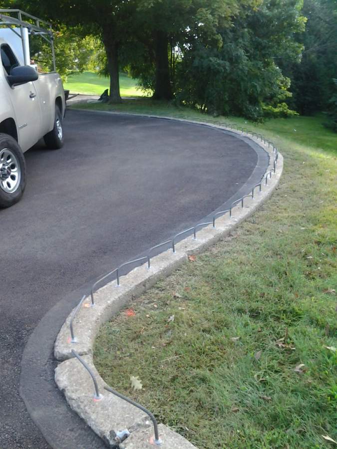Concrete Curb - Before