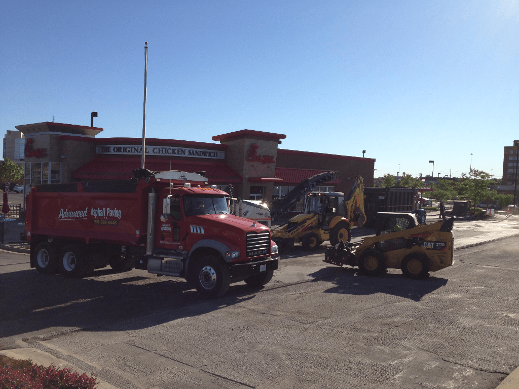 Site prep and cleanup