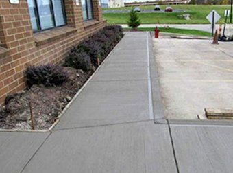 Commercial Concrete Sidewalks