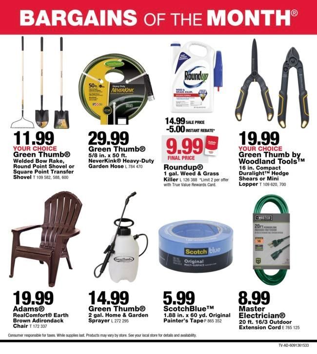 Bargains of the month may 2024