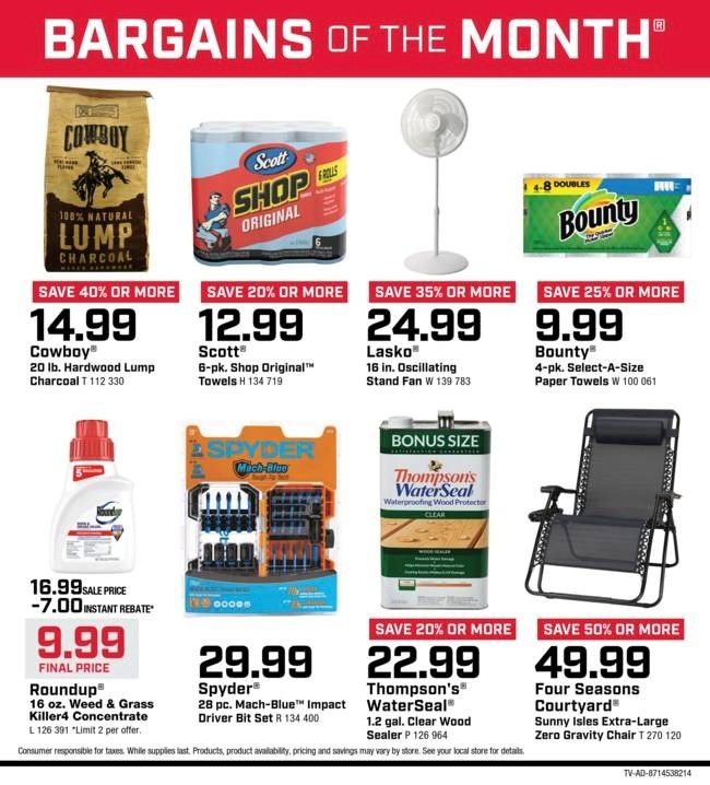 Bargains of the Month - June 2025