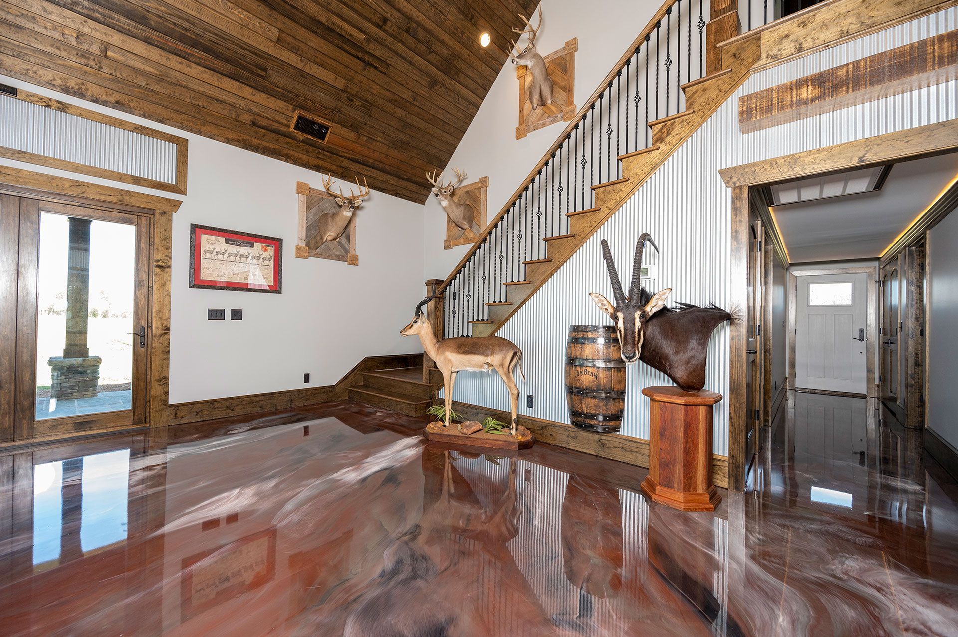 Stanley project - huge cabin-looking home