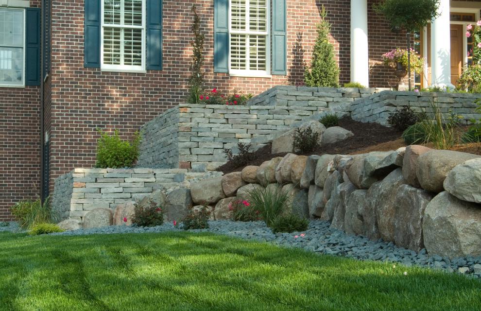 Lee Residence hardscapes