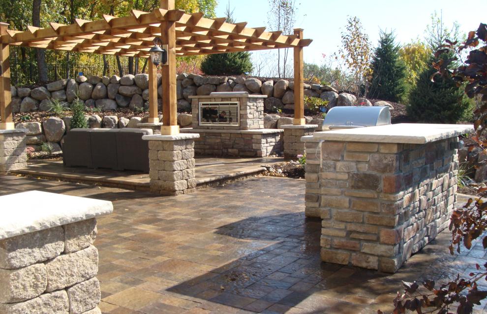 Rendon Residence patio