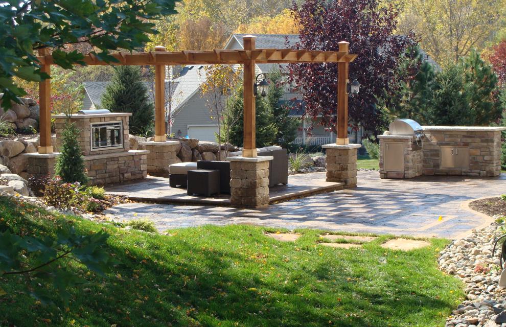 Rendon Residence patio