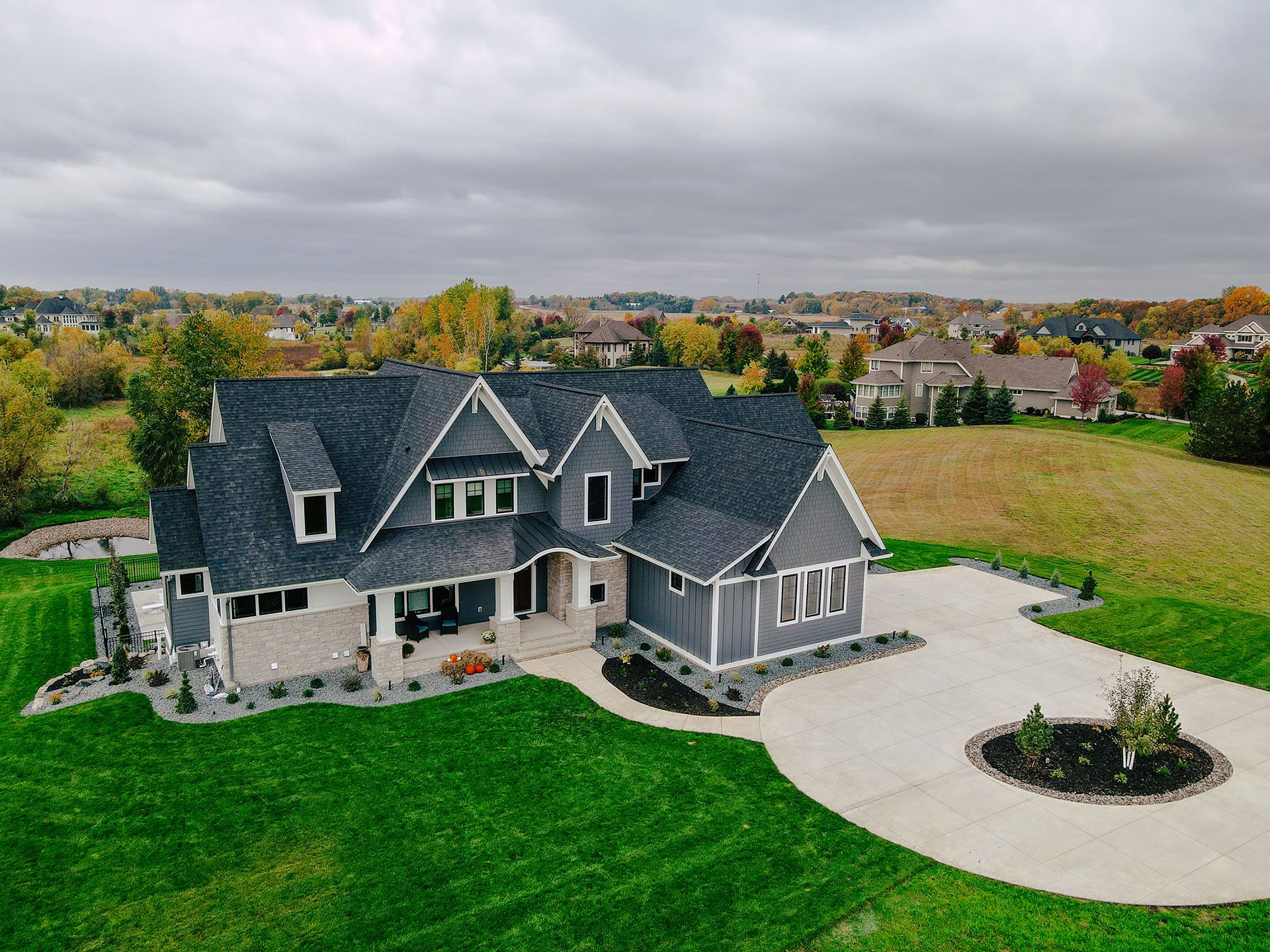 gray house in Cress View Estates