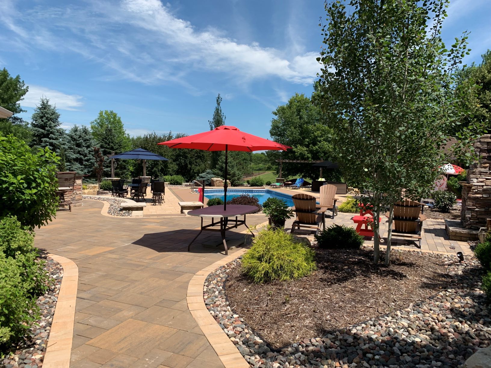 landscaping in Countryside Estates