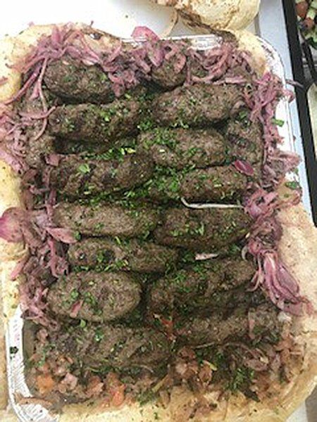 Appetizing grilled meat