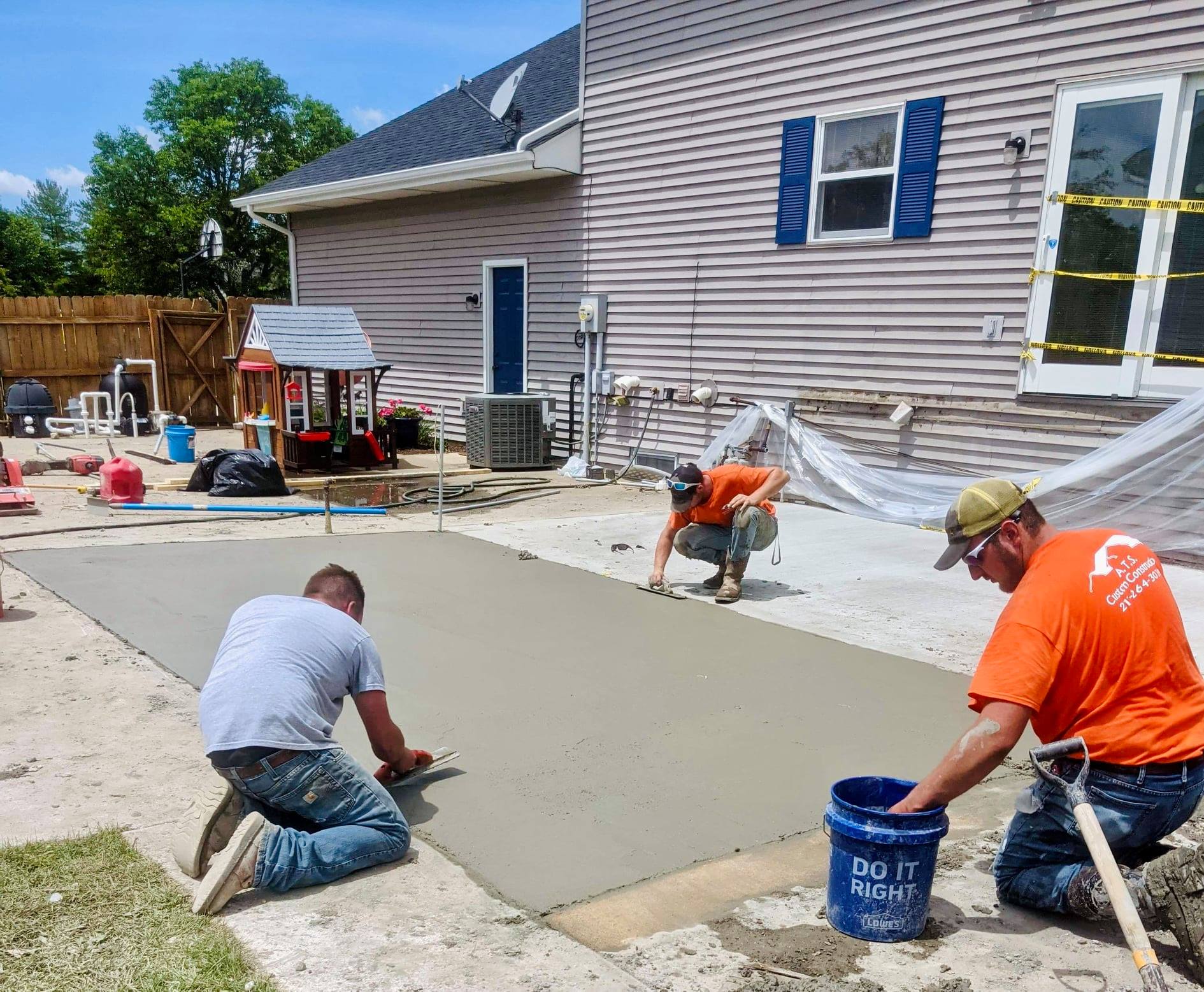 A.T.S. Custom Construction Work, Concrete