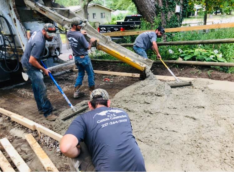 A.T.S. Custom Construction Work, Concrete