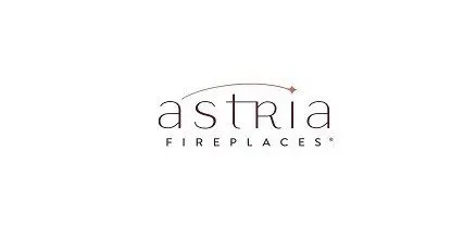 A logo for a company called astra fireplace.