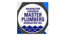 Washington Suburban Master Plumbers Association, Inc. logo in blue and white