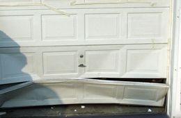 Damaged door