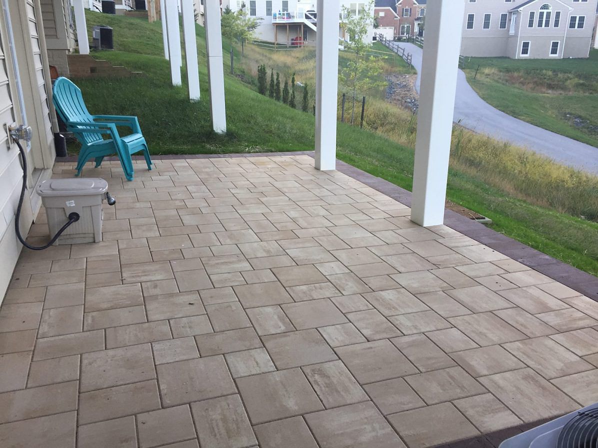 Indoor porch